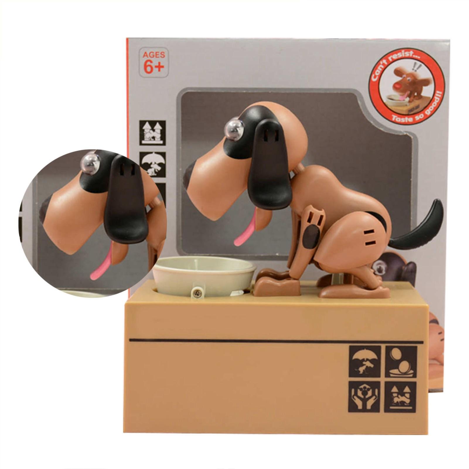 

Собака Копилка для детей Мультфильм Милый Привлекательный Деньги Сберегательная Копилка для монет Декоративный Черный One Size разноцветный