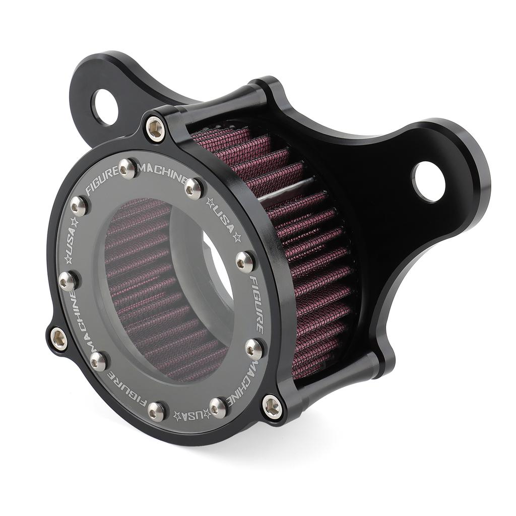 Motorcycle Air Filter Intake Cleaner System Kit For Harley Touring Road King Ultra Limited Dyna Super Glide Softail Night Train
