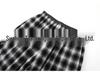 Women's Elastic Waist Plaid Wide-Leg Trousers - Spring/Summer 2026 Collection
