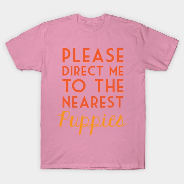T Shirt Women Please Direct Me To The Nearest Puppies Harajuku Print Kawaii Tshirt Summer Short Sleeve Female T-Shirt Top Tee