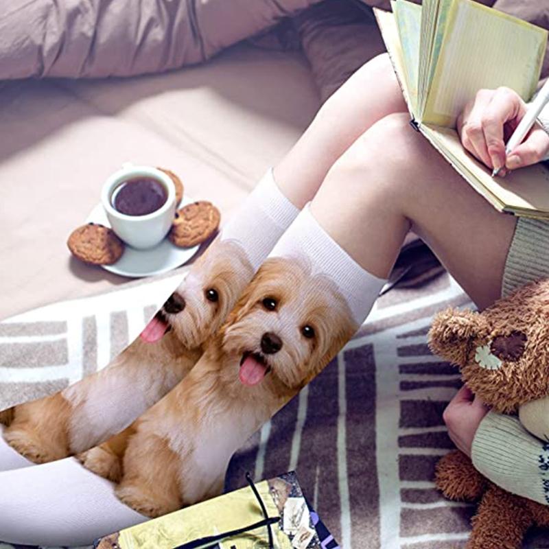 5 Pairs Blank White Sublimation Socks Blank Socks For Sublimation Dye Sublimation Sock Multi Sizes For Teen and Adult