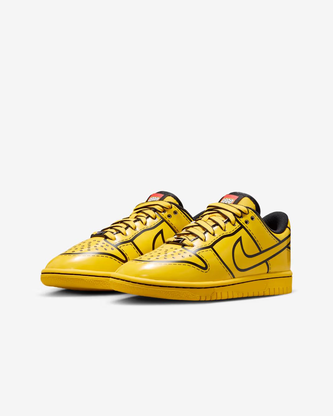 IF2117-700 LEGO A Nike GS Dunk Low Tour Yellow 6Y