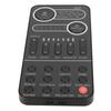 Portable Voice Changer Bluetooth 5.3 Multifunctional Effects Handheld Mini Live Sound Card for Gamin