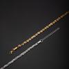 Stainless Steel Butterfly Twist Chain Necklace - Simple, Fashionable, Light Luxury Design