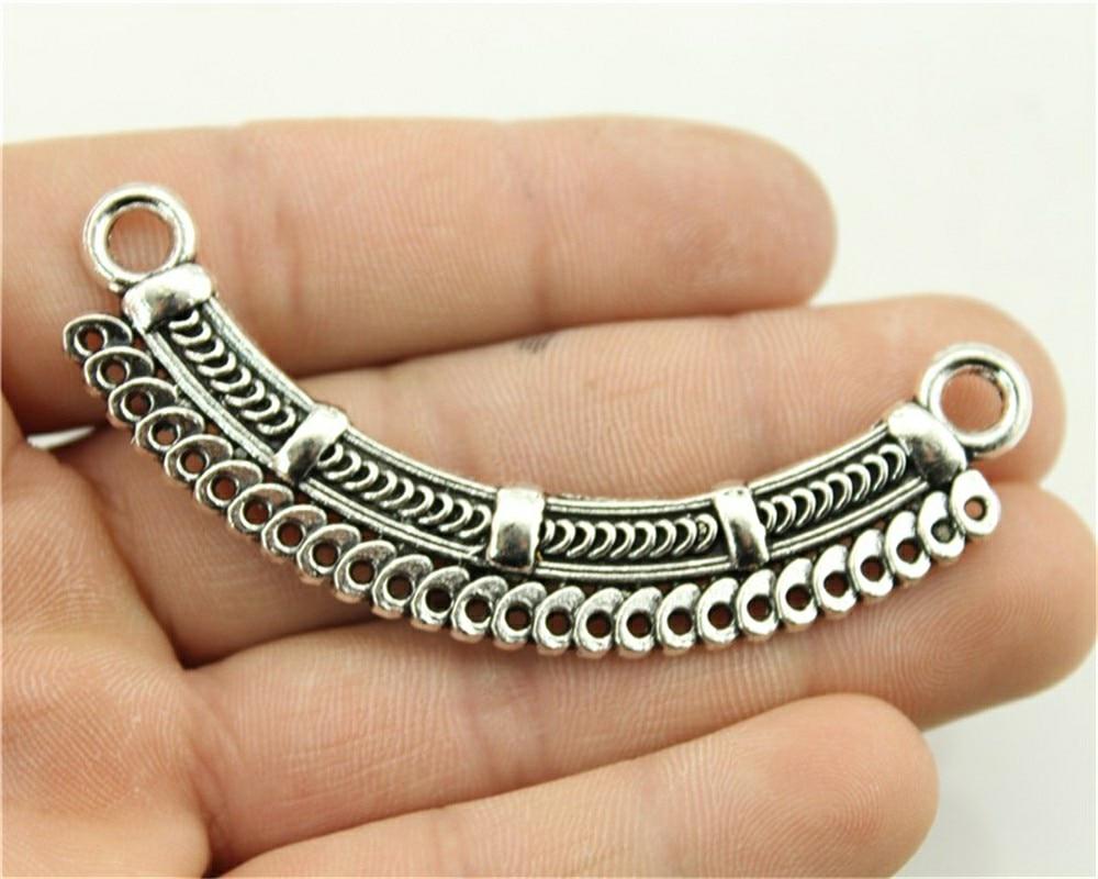 2 Pieces Connector Hand Made Connectors For Jewerlry Making Bracelet Neckalce Connector 70x30mm B12693