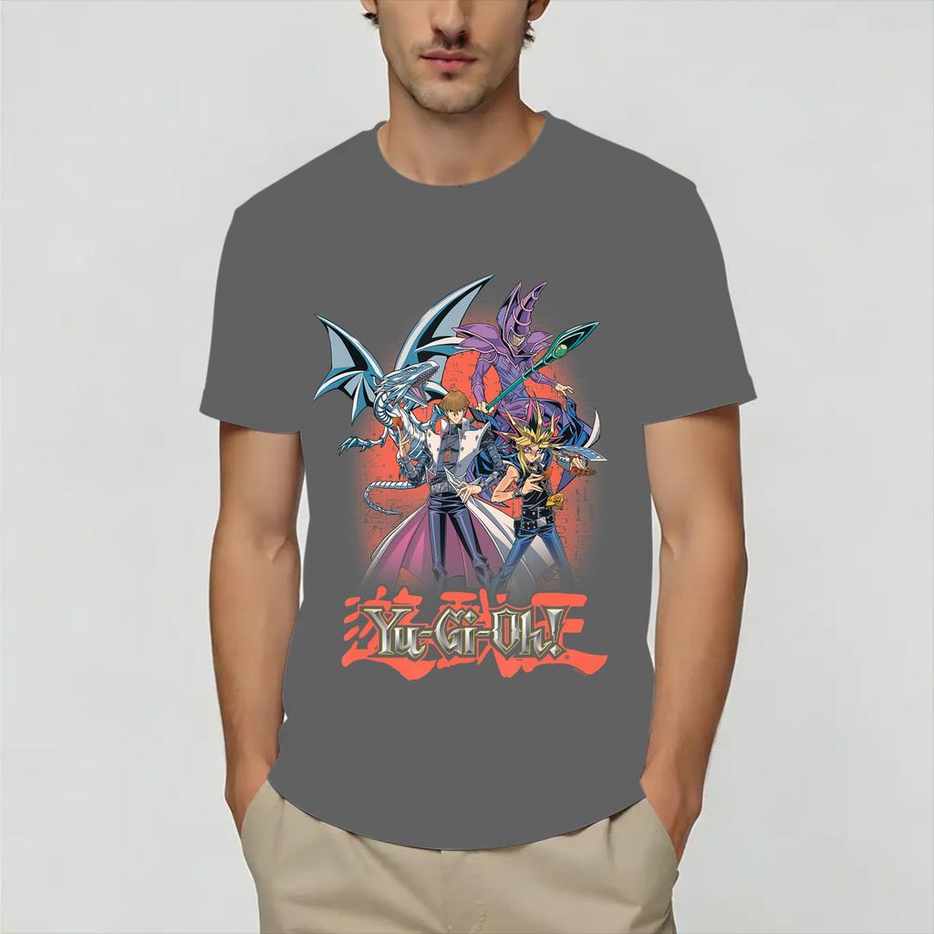 Yugioh Card Tshirt Summer Hippie Tshirts Male Pure Cotton Oneck Plus Size 5xl Clothing Shortsleeve Streetwear Tshirt