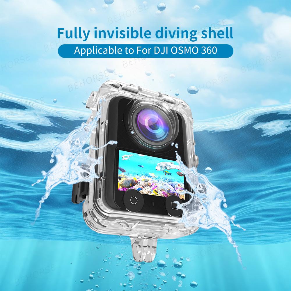 

Diving Case for DJI Osmo 360 Underwater 40m Invisible Anti-fog Waterproof Case Protector For DJI Osmo 360 Camera Accessories