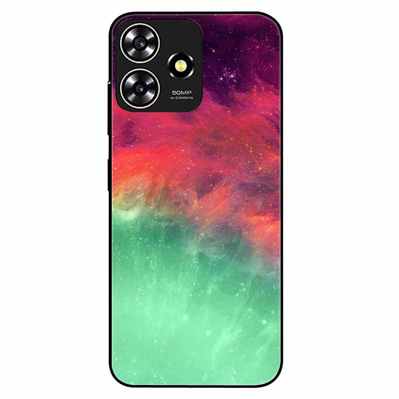 For ZTE Blade A73 4G Case 6.6'' Para Silicone Soft Cool Print Marble Phone Cover for ZTE BladeA73 A 73 4G Shockproof TPU Bags