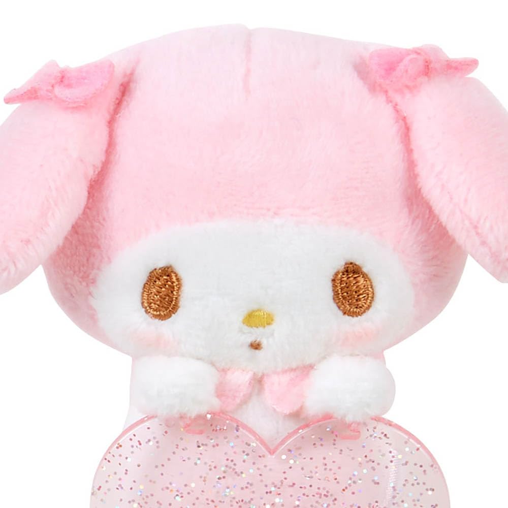 Sanrio Custom Mascot Brooch My Melody Width 8 X Depth X Height 9cm 684597 (My Pachirun) Approx. 3.5