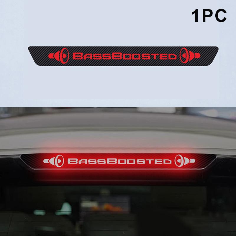 Eye-Catching Car High-Mounted Brake Light Sticker, Projection Light Translucent Film Eye Pattern, Suitable For All Car Models