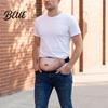 Durable Artificial Leather Pack Funny Belly Bag, Realistic Big Waist Novelty Fanny Beer Bag with Adjustable Strap, Gag Gift for Dad Husband