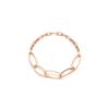 Tirrlirr 14K Pink Gold Oval Chain Ring Trsk4P21090M