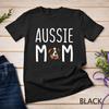 Black Tri Mom Aussie Mama Australian Shepherd Mom Aussie Mom Unisex T-shirt