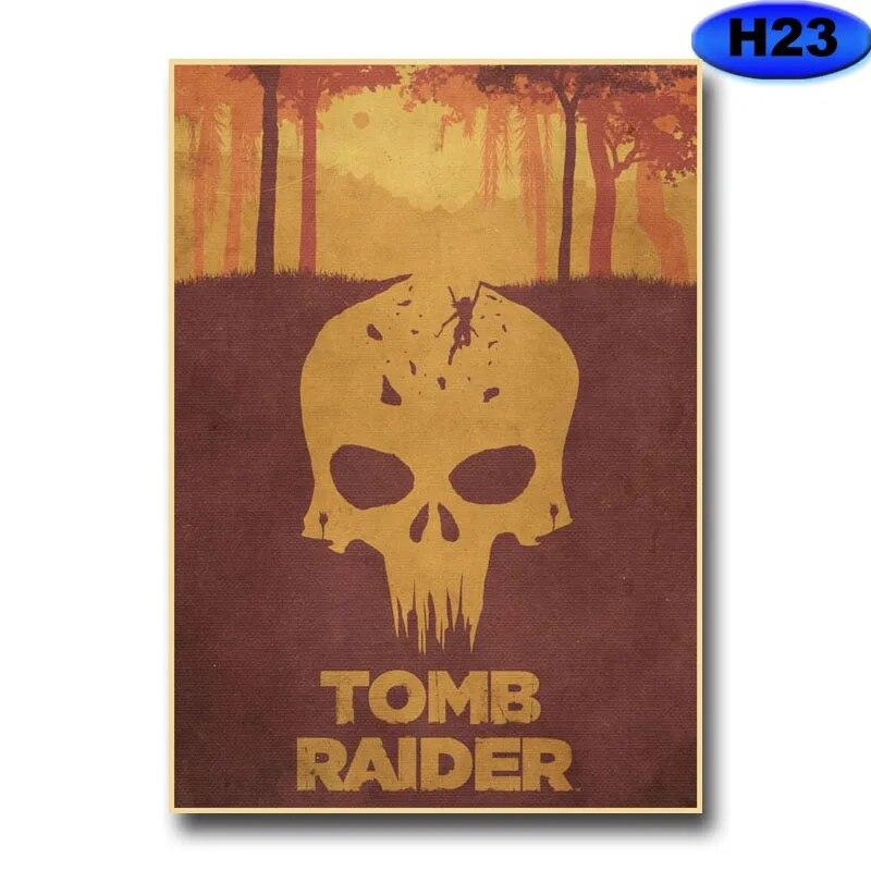 Modern heminredning Målning HD-utskrifter Videospelsaffischer Kraftpapper Vintageaffisch Väggdekor Rum Bar Café Inredning