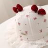 Stylish Lace Baby Girl Bucket Hat - Sun Protection for Spring/Summer