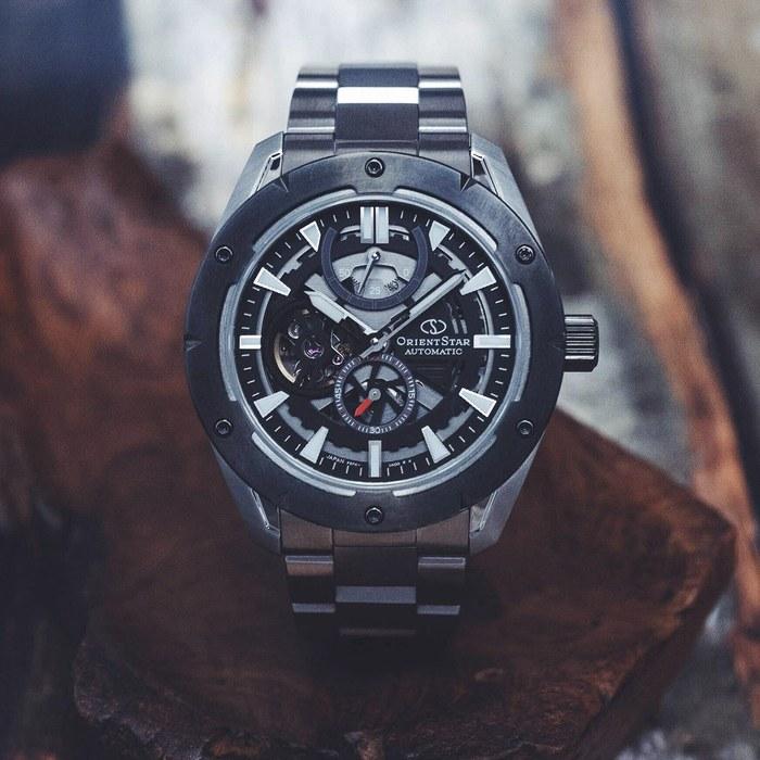 [Orient Star] Avant-Garde Skeleton Automatic Watch RK-AV0A01B Men's Black