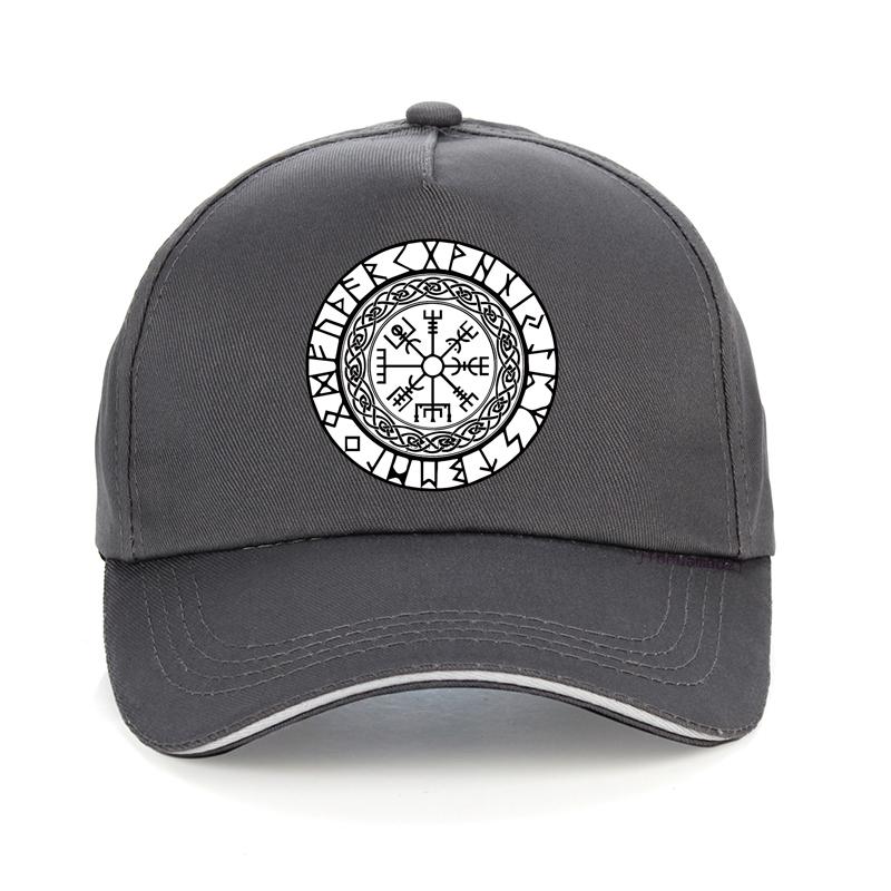 Men Vikings Odin Warrior Legend Baseball Cap Unisex Viking Rune Hat Men Outdoor Casual Sports Dad Hat Snapback