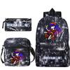 Murder Anime Peripheral Printed Children's School Bag Set Cross-border Leisure Student Backpack Three-piece Set