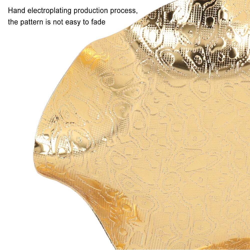 Zinc Alloy Metal Fruit Bowl Gold Snack Tray Fruit Bowls Fruit Basket For Home Decor