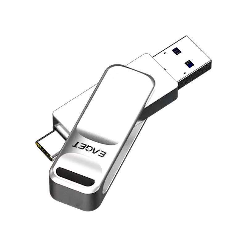 EAGET CF20 Dual-Interface USB3.0 Type-C OTG Flash Drive