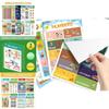 Educational Poster Set For Kids With Visual And Cognitive Development In Classroom Decor For Preschool And Elementary