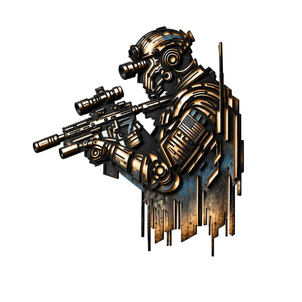 2D Soldier Wall Decoration Hanging Wall for Home