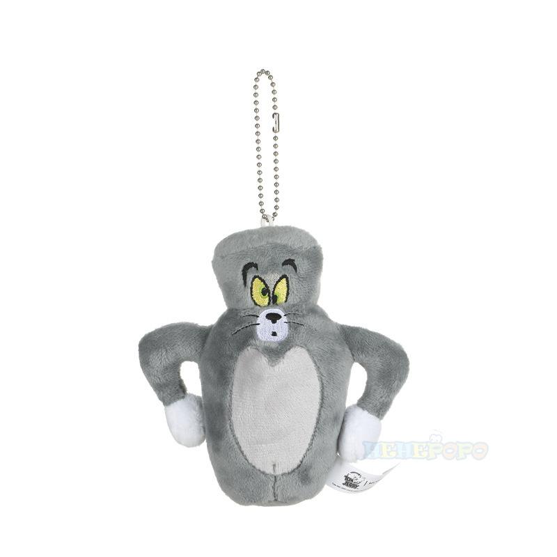 Tom and Jerry Cartoon Wacky Animal Keychain Cute Plush Cat Keyring for Women Doll Keychain Backpack Pendant Ornaments Girls Gift