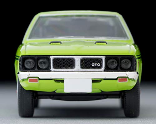 Tomytec Tomica Limited Vintage Neo 1/64 LV-N204d Mitsubishi Colt Galant GTO MR 1970 Model, Yellow-Green, Finished Model