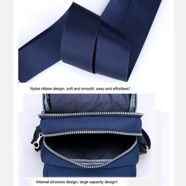 Buy Women Nylon Travel Passport Bag Crossbody Useful Shoulder at