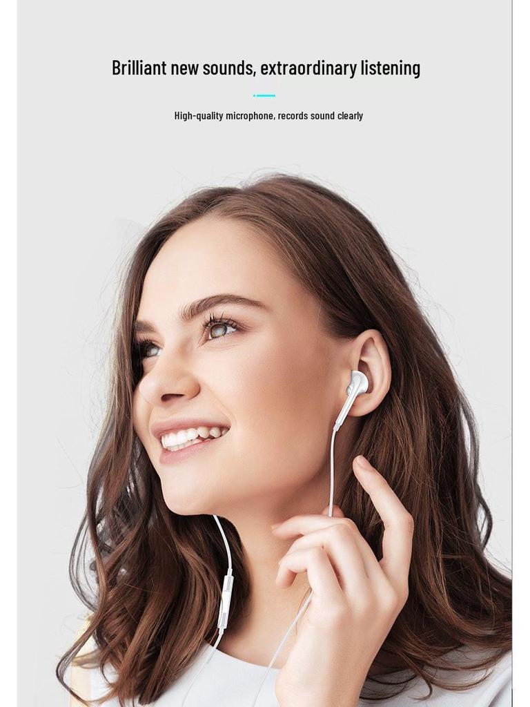 iPhone/Android/Huawei Wired Type-C In-Ear Bluetooth Headset