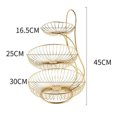 ZISIZ Nordic 3-Tier Fruit Basket