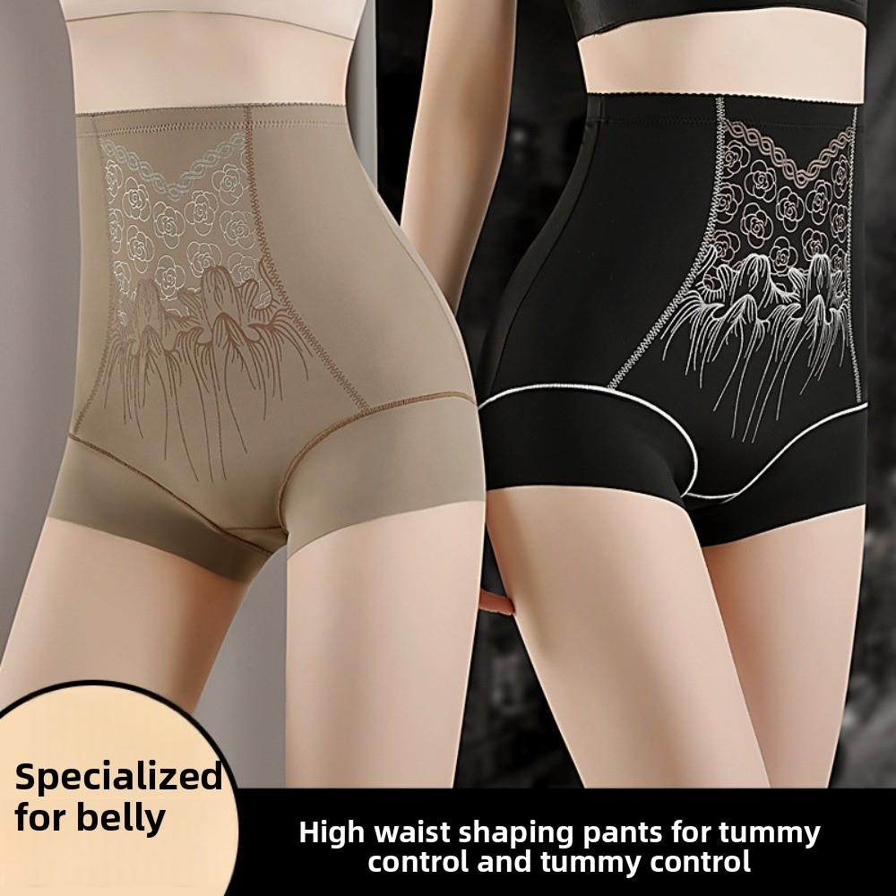 Shapewear Postpartum Body Shaper Flower Seamless Underpants Breathable Butt Lifter Briefs  Lady
