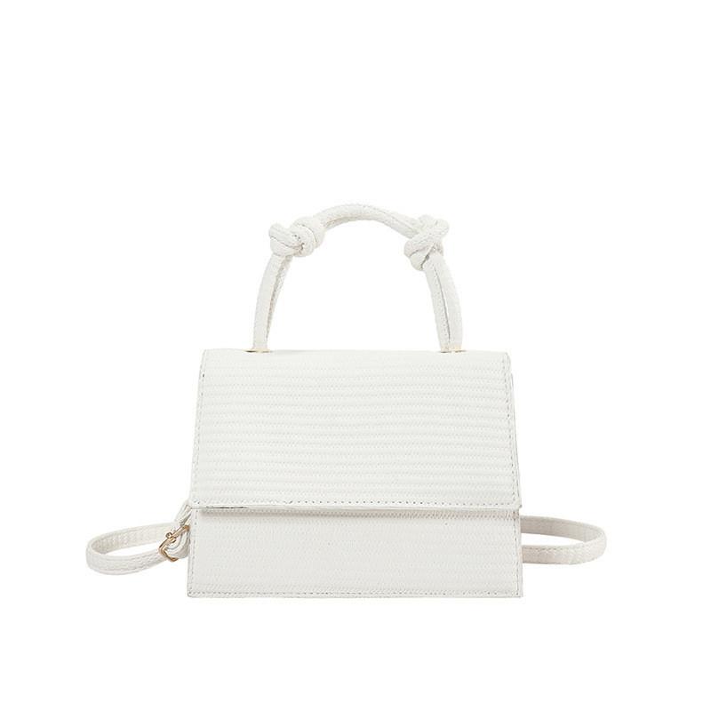 Stylish Grid Pattern Handbag 2024 Spring Collection High-grade Small Square Bag