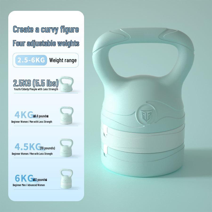 

New Style Kettlebell: Unisex Fitness Equipment for Home - Train, Lift, Squat, Strengthen Glutes