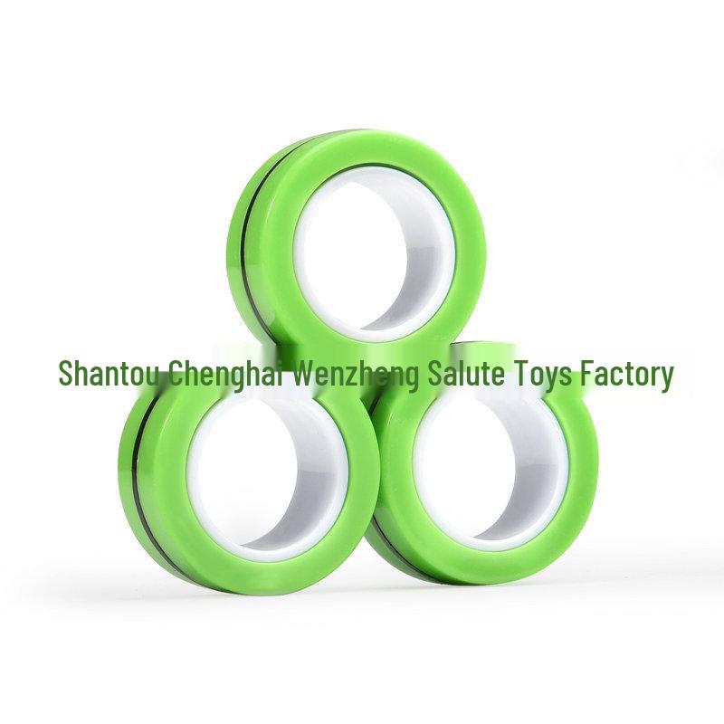 Cross-Border Decompression Magnetic Bracelet Gyro Camouflage Spinner Toy