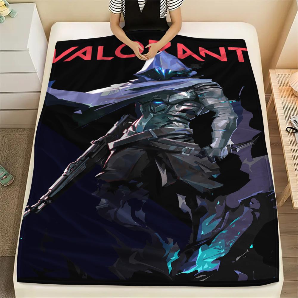 VALORANT Print Flannel Blanket,High Quality Comfortable for All Seasons,Home Decor,Warmth and Comfort,Perfect for Christmas Gifts