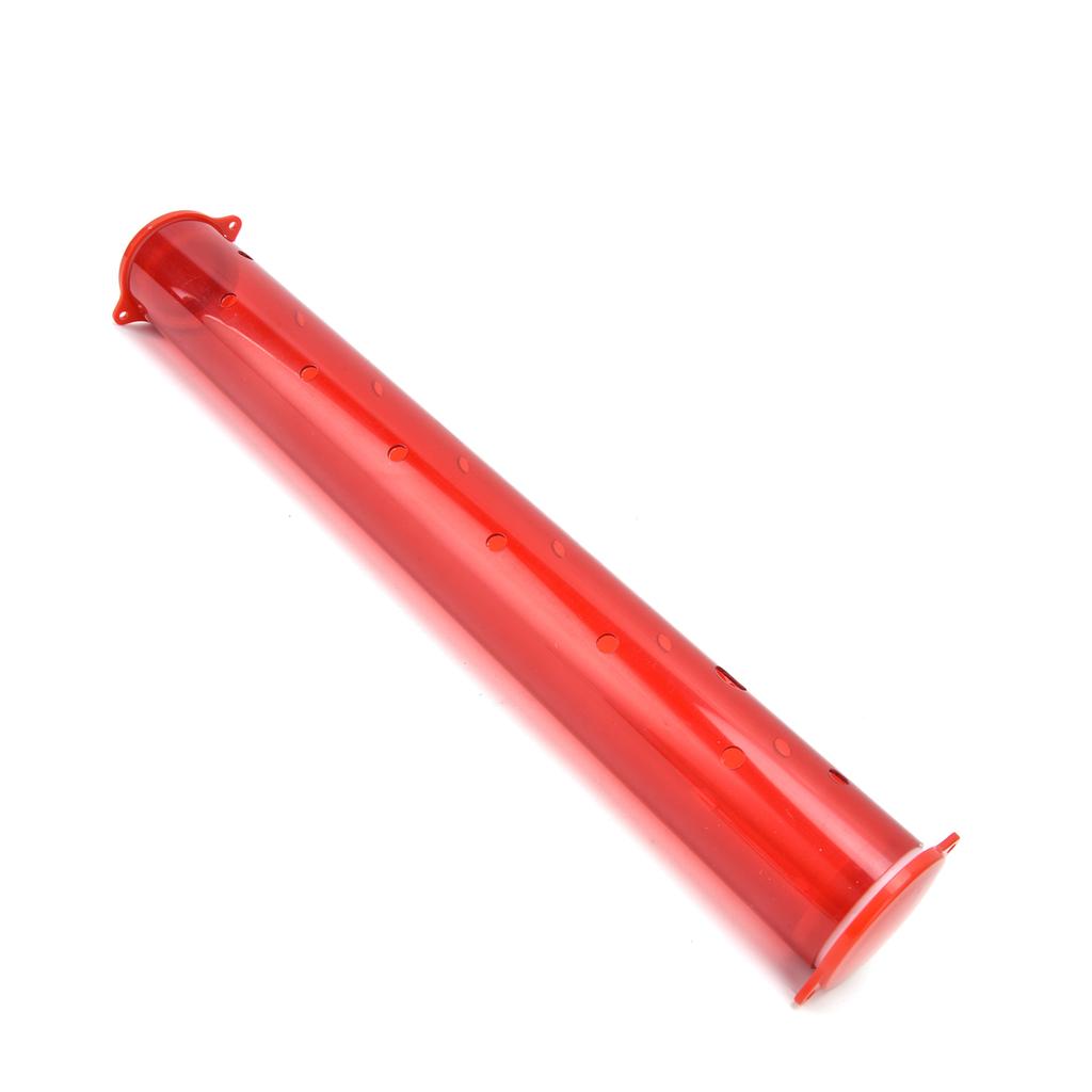 Horizontal Hanging Bird Feeder Transparent Hummingbird Feeder Tube for Terrace Garden Porch