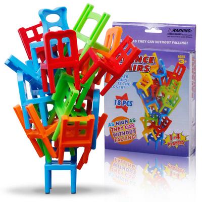 Balance Chairs" Gioco da tavolo per bambini Giocattolo educativo Balance
