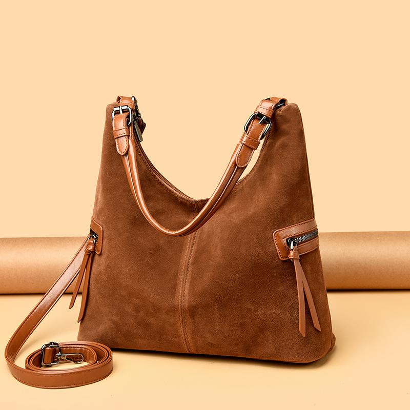 Vintage Große Kapazität Achseltasche Damen Tragetasche Umhängetasche