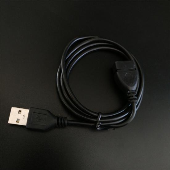 Cablu de prelungire USB 2.0 de 1 m, conector de cablu de sincronizare a datelor de tip masculin la femel