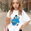 Children's T-shirts, Crew Neck Solid Color T-shirts, Short-sleeved T-shirts