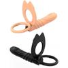 10 Frequency Double Penetration Anal Plug Dildo Butt Plug Vibrator for Men Strap On Penis Vagina Plug Adult Sex Toys for Couples