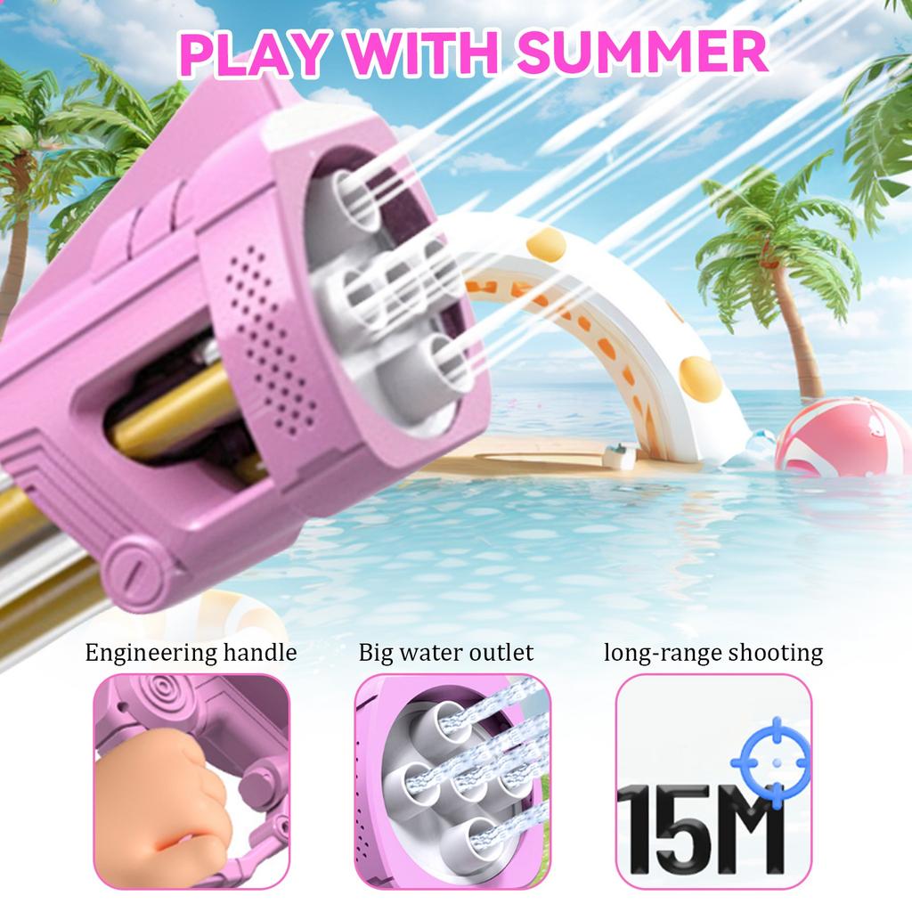 Super Squirt With Long Range, Summer Water Toy For Boys Girls And Adults Outdoor Pool/garden