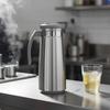 Stainless Metal Beverage Jug HeatResistant Steel Pitcher Shatterproof Tea Water Carafe for