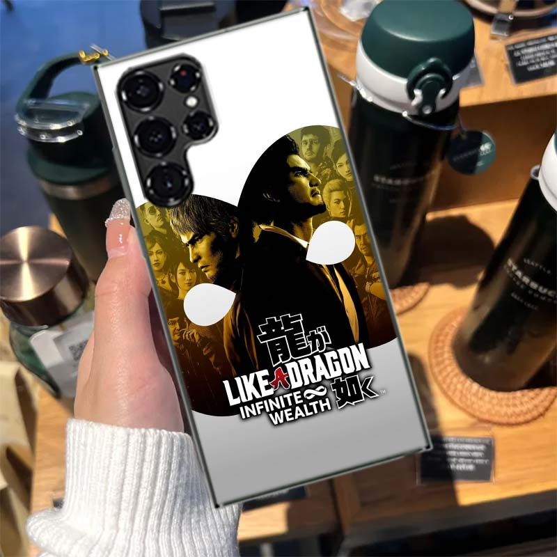 Yakuza 0 Game Cases Phone Case for Samsung Galaxy S26 Ultra S25 Edge S24 S23 FE S21 Plus S20 S22 S10 Cover TPU Capa Shell Shockp