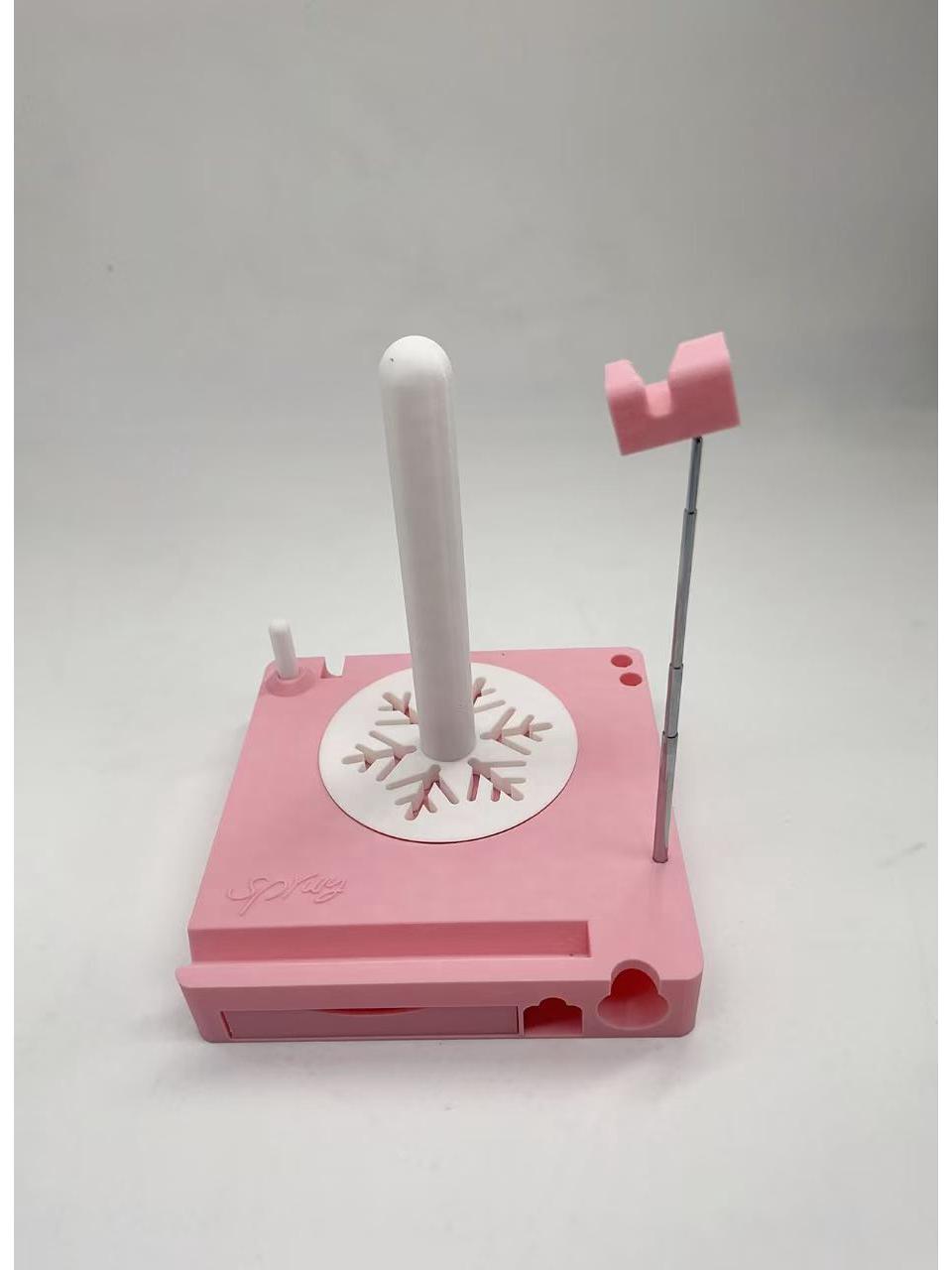 3D Многофункциональная портативная коробка-катушка для пряжи CrossYarn - Элегантная, Премиальная, Многоцветный дизайн