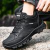 Casual Sneakers Men Outdoor Lace-up High-top Comfortable Wear-resistant Breathable Hiking Shoes Men Shock-absorbing Sports Shoes