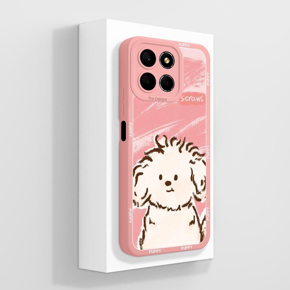 For Honor X8 X8B X8A Case Creative Paiting Cover For HonorX8B Honor X 8 5G Funda Soft Liquid Silicone Anti Drop Phone Back Cover