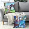 A-Adventure cartoon F-Frieren  Pillow Case Office Cushions Suitable For Sofa Car Bedroom Decorative Cushion Cover