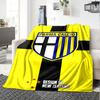 Parma Calcio Print Flanelldecke Hohe Qualität Warm Bequem Decke für Alle Jahreszeiten Perfekt für Geschenke Heimdekoration